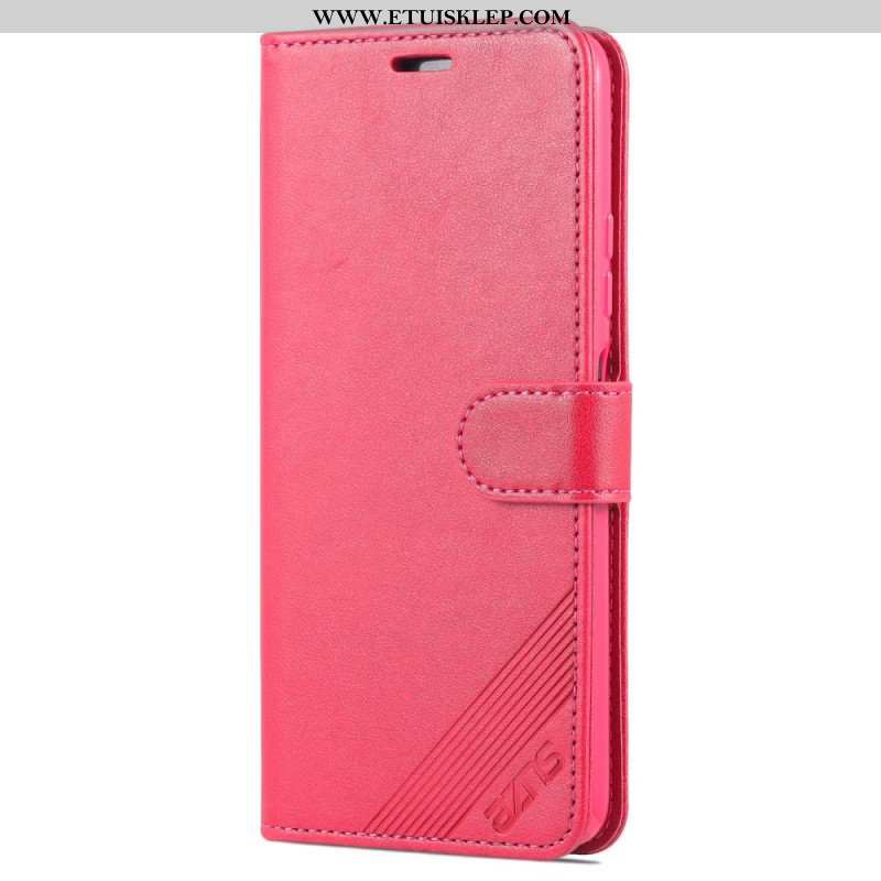 Etui Folio do Poco M4 Pro 5G Sztuczna Skóra Azns